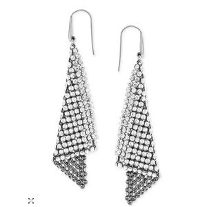 Authentic Swarovski Crystal Fan Earrings